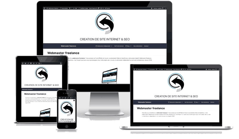 site web wordpress responsive