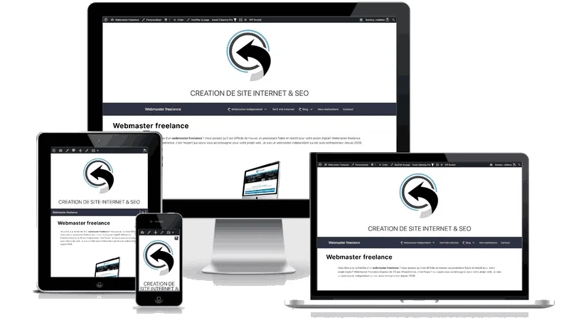 site web wordpress responsive