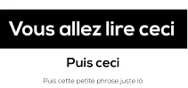 Différents contrastes pour une même police