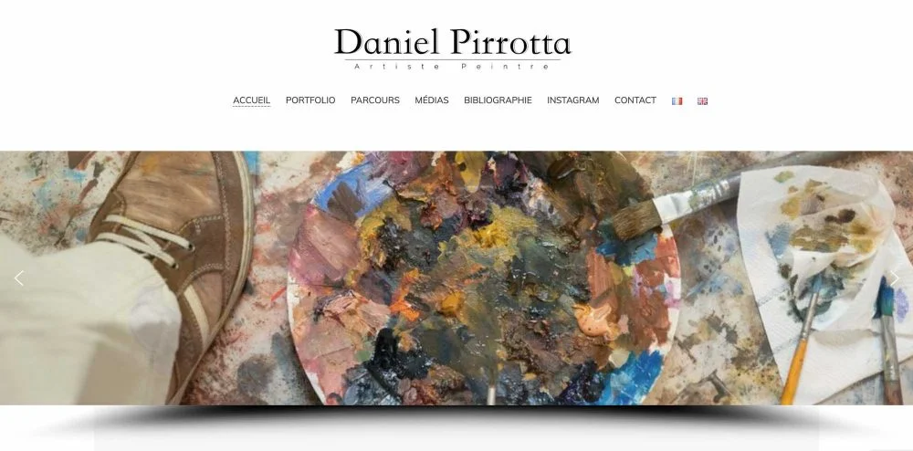 Site Web pour Artiste