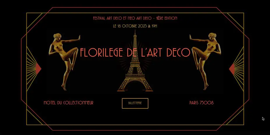 Site Web pour événementiel